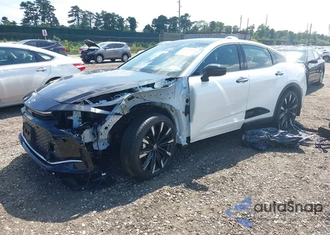 2025 Toyota Crown Platinum из США, поврежденный, VIN JTDAFAAF2S3012325